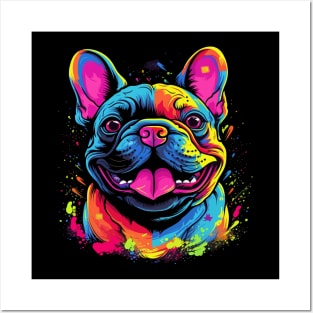 French Bulldog Smiling Posters and Art